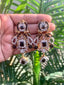 Zircon Long Earrings