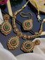 Elegant necklace set with teeka
