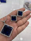 Zircon big size pendant set