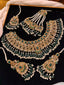 Heavy bridal necklace set