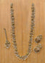 Zircon pearl long maala set