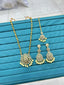South indian set with teeka