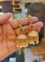 South indian earrings with saharay