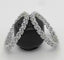 Zircon bangle pair
