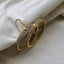 Zircon jarao bangle pair