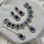 Zircon necklace set with teeka