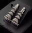 Long jhumki earrings