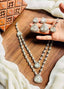 Zircon double layer maala set