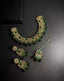 Zircon necklace set with teeka