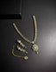 Indian zircon necklace set