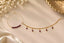 Gold plated bridal nose ring (nath)