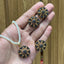Gold plated locket set