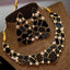 Egyptian stone necklace set