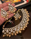 Antique kundan necklace set