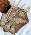 Double dholna bridal set