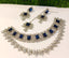 Double layer zircon bridal set