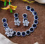 Micro Zircon AD floral set