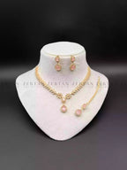 American diamond necklace set