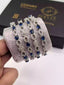 American diamond 4pcs bangle set