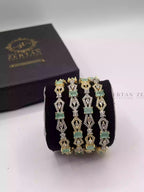 American diamond bangle set