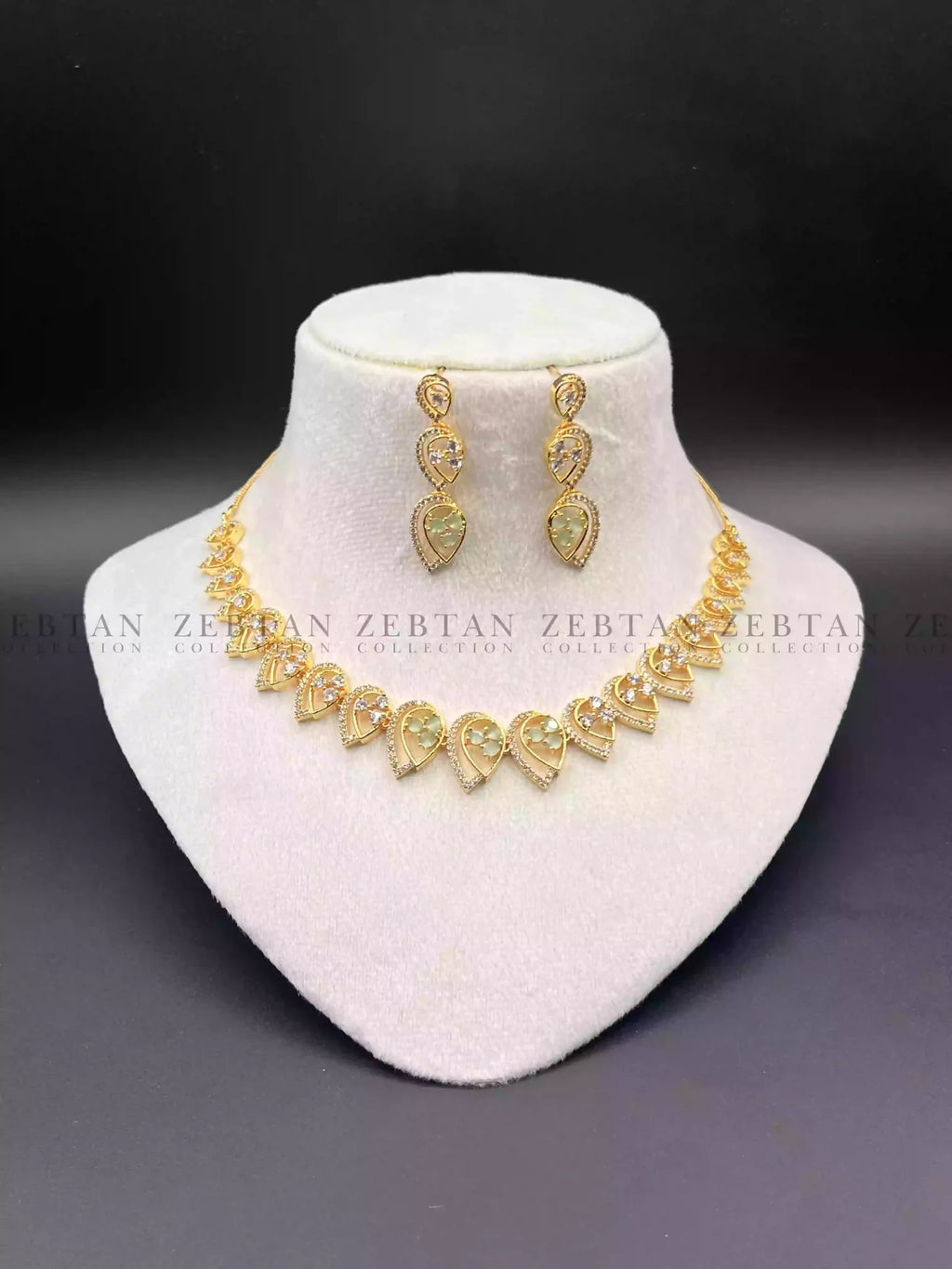 American diamond necklace set