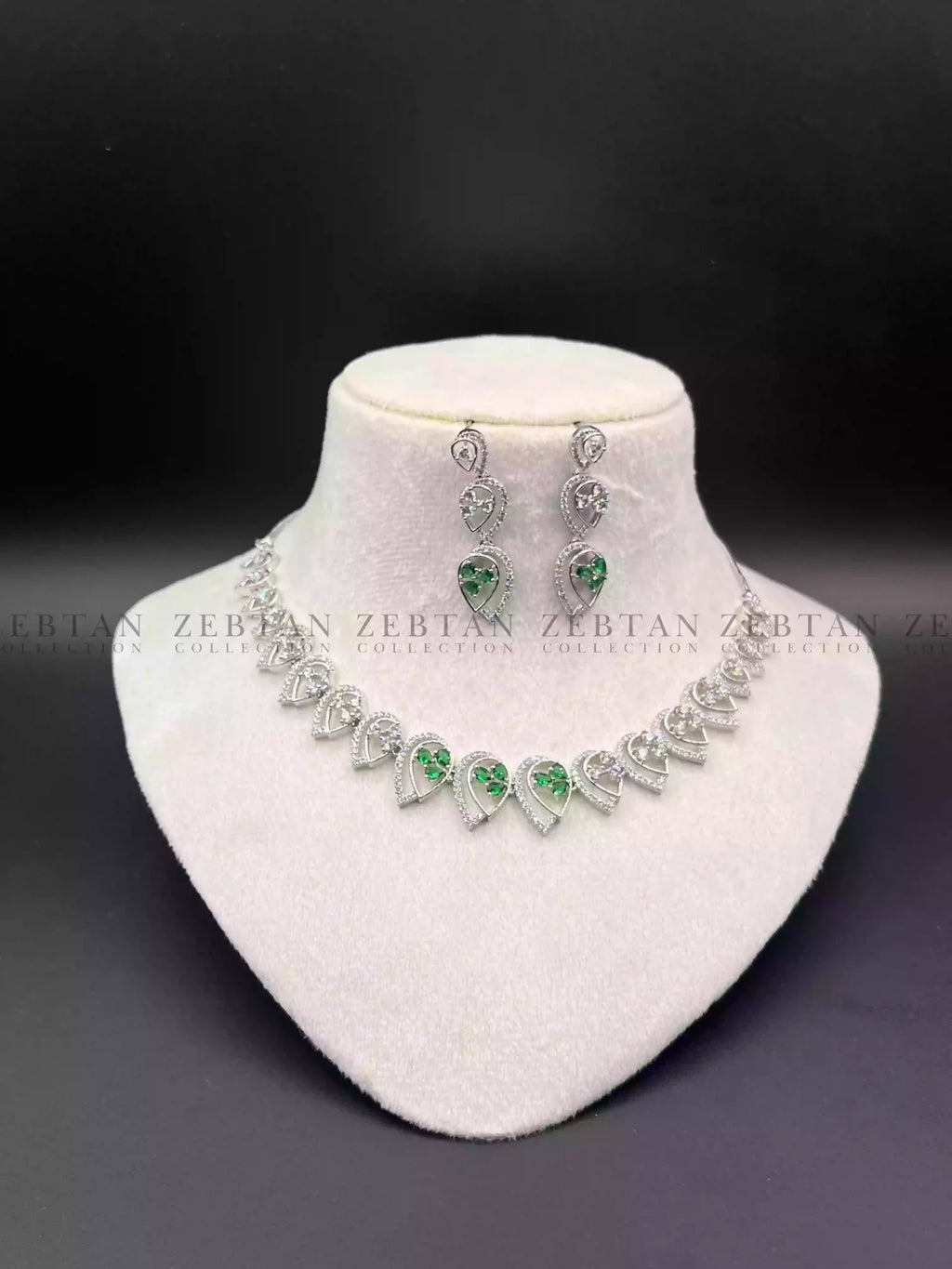 American diamond necklace set