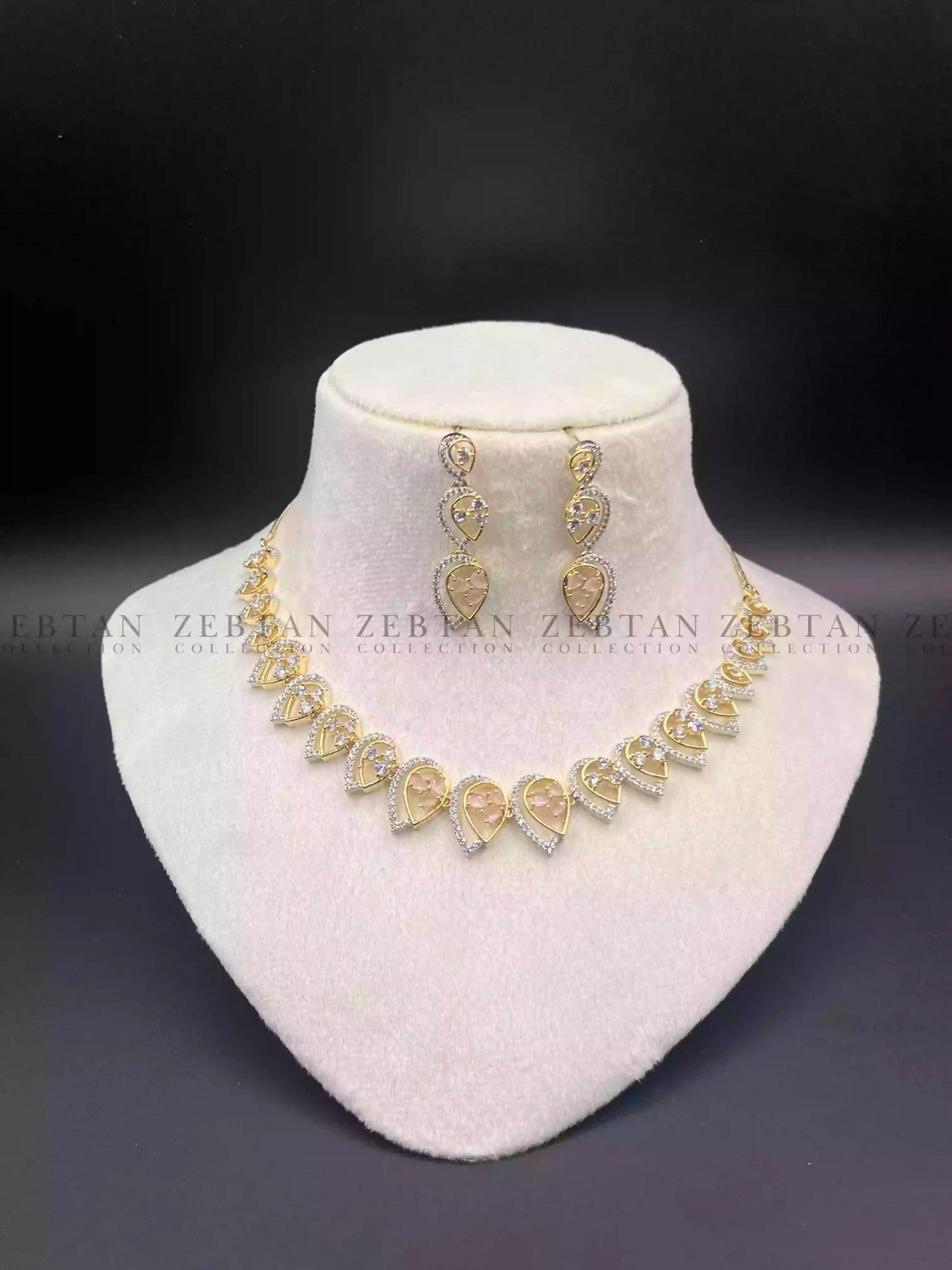 American diamond necklace set