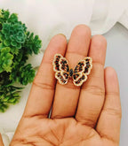 Zircon butterfly ring