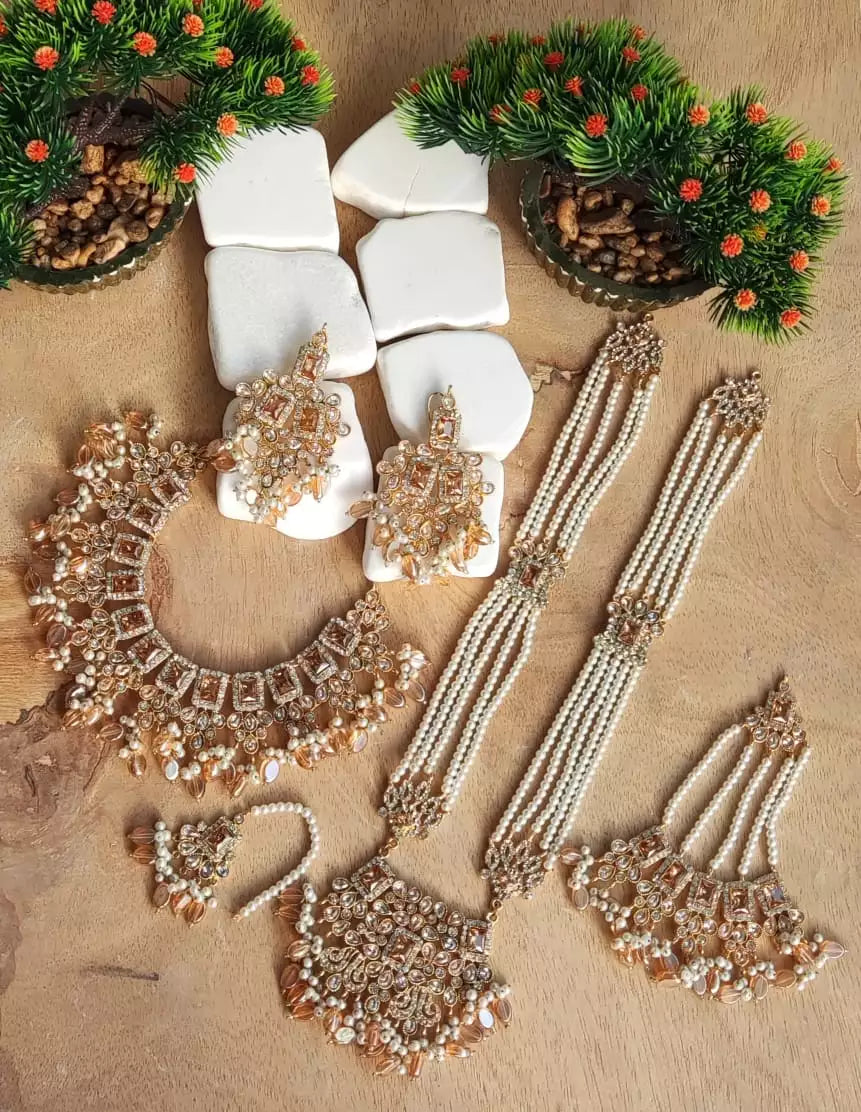 Complete zircon bridal package