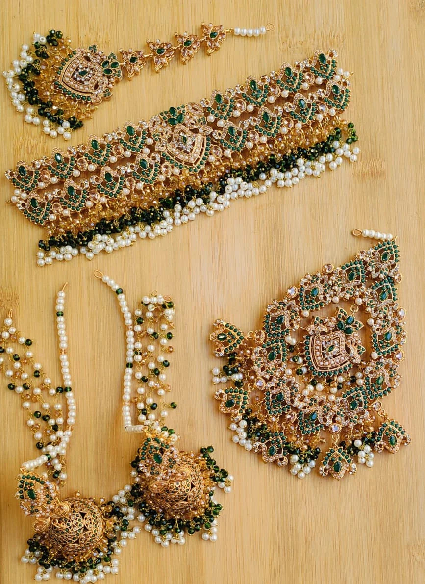 Navratan Indian Heavy bridal set