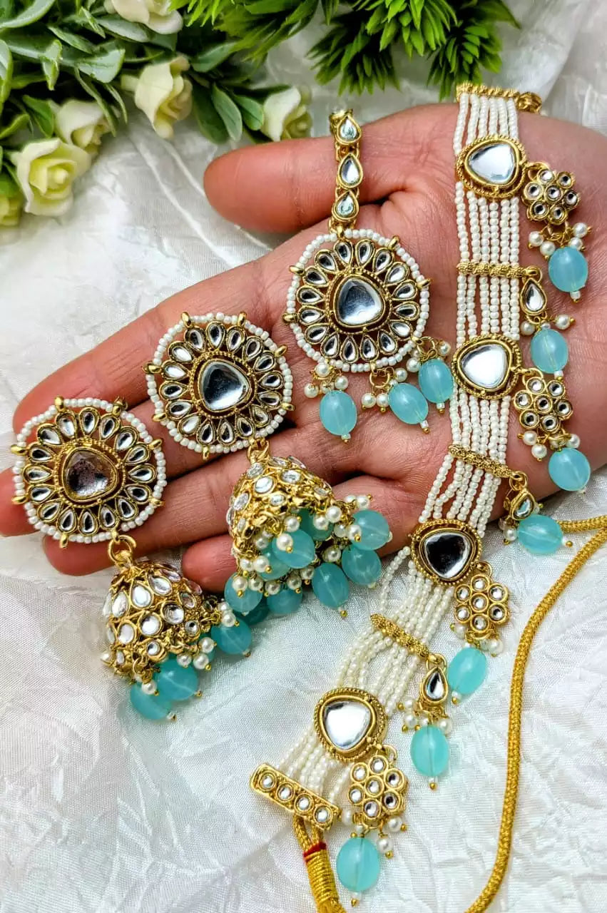 Kundan choker set
