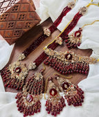 Handmade heavy bridal set