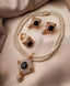 Egyptian pendant set with ring