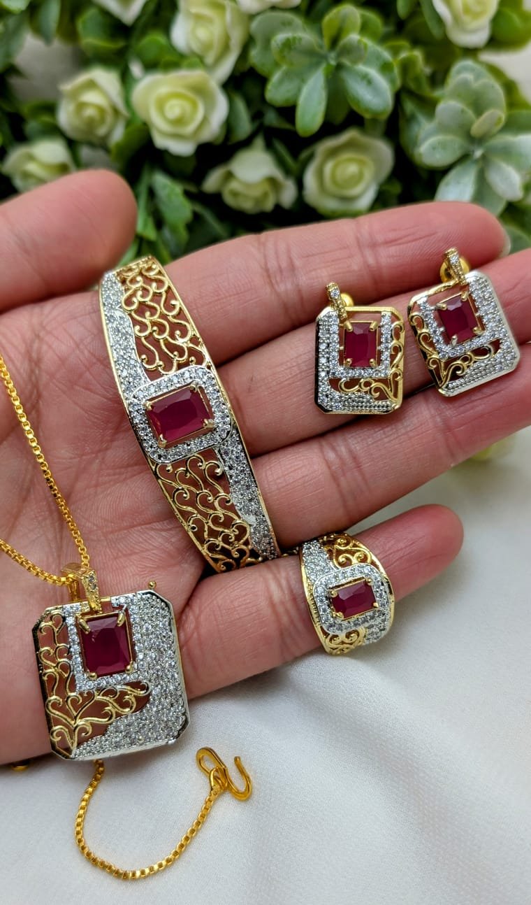 Gold plated combo set