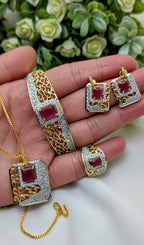 Gold plated combo set