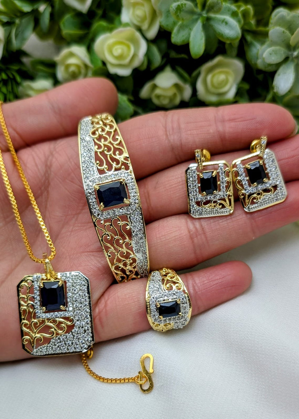 Gold plated combo set