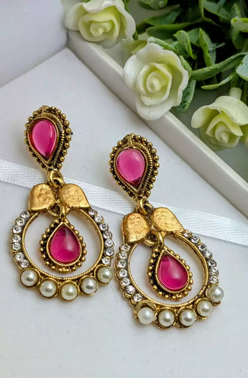 Rajwari style earrings