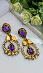 Rajwari style earrings