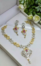 Zircon necklace set