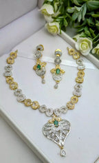 Zircon necklace set
