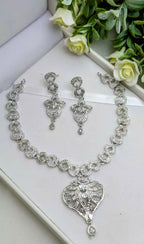 Zircon necklace set