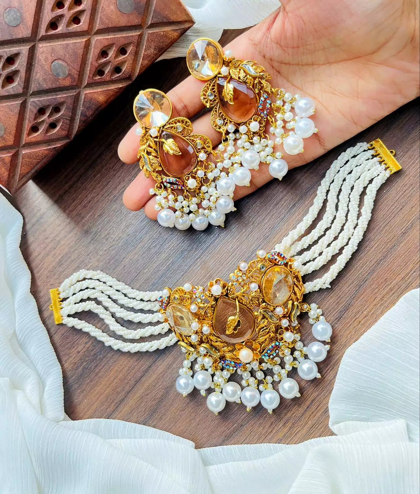 Designer choker set