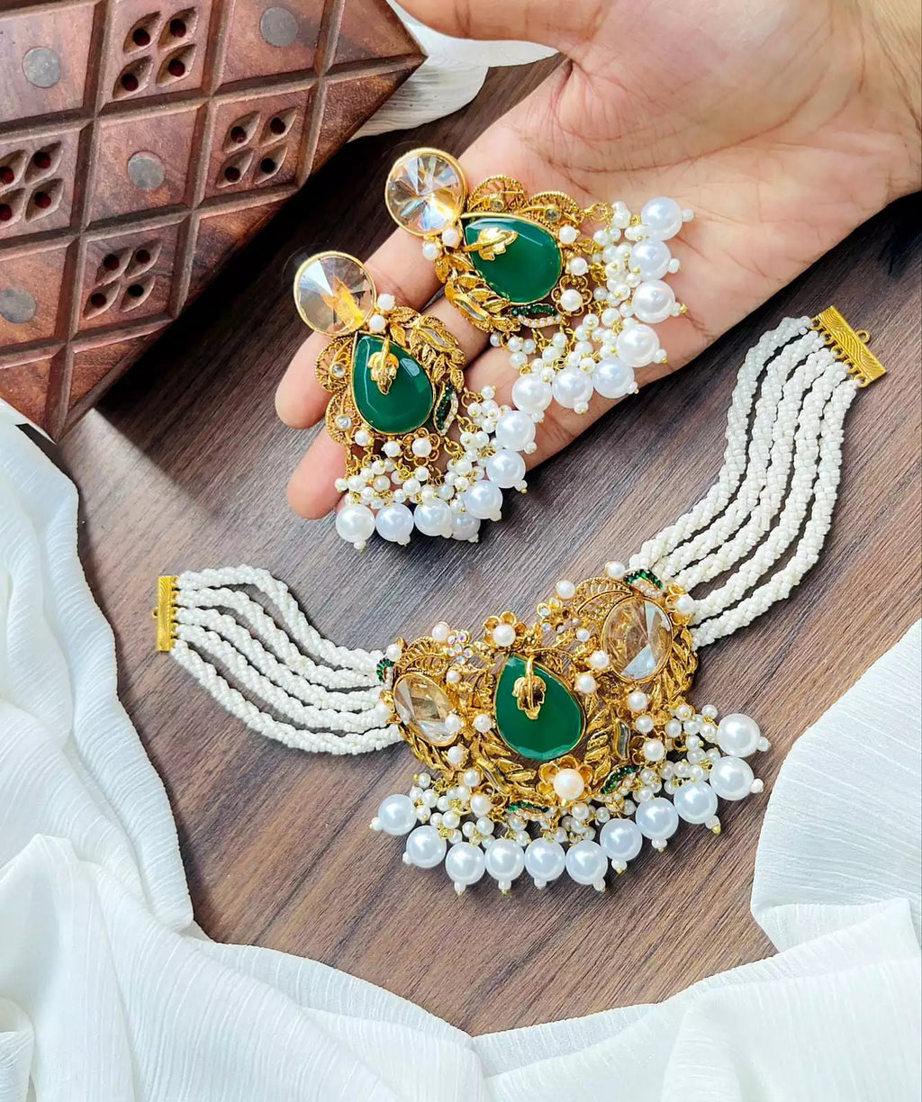 Designer choker set