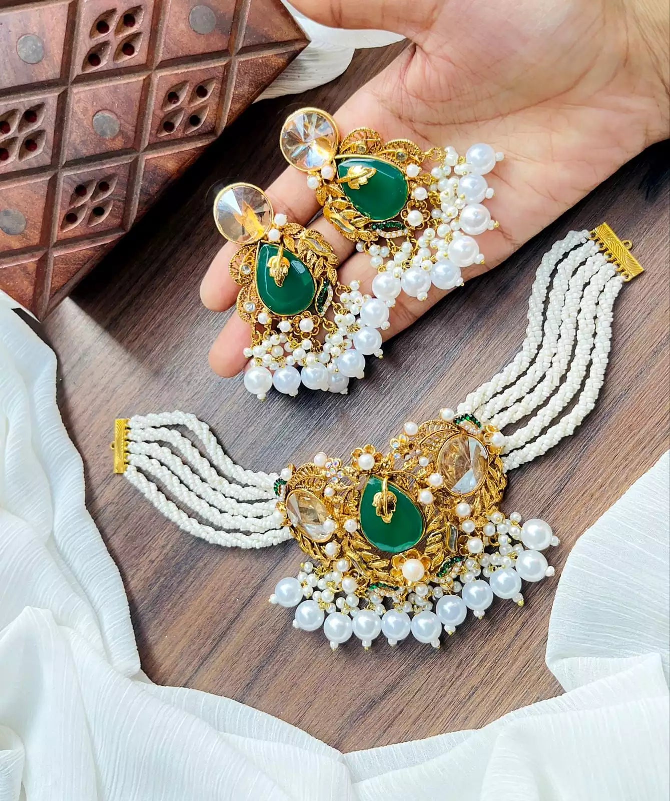 Designer choker set