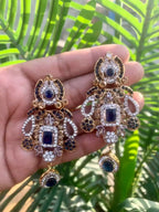 Zircon Long Earrings