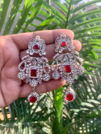 Zircon Long Earrings