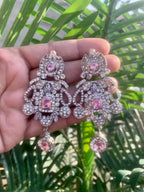 Zircon Long Earrings