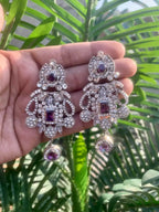Zircon Long Earrings