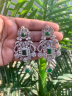 Zircon Long Earrings