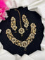 Zircon necklace set with teeka
